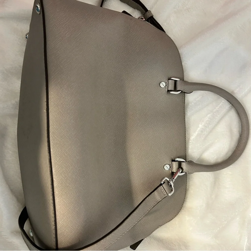 Michael Kors Taupe Satchel Bag‎